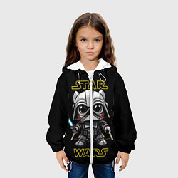 Куртка с капюшоном детская Star Wars - Ai, цвет: 3D-белый — фото 2