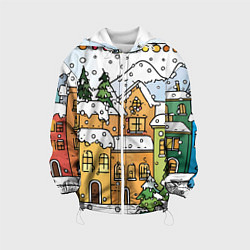 Детская куртка Новогодний снегопад