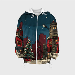 Детская куртка Новогодняя ночь