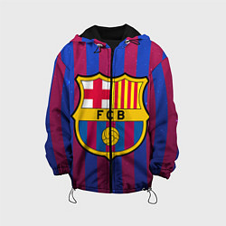 Куртка с капюшоном детская Barcelona, цвет: 3D-черный