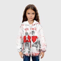 Куртка с капюшоном детская Big Bang: Sit with us, цвет: 3D-белый — фото 2