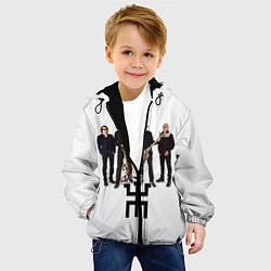 Куртка с капюшоном детская Группа Пикник, цвет: 3D-черный — фото 2