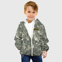 Куртка с капюшоном детская AB IV -, цвет: 3D-белый — фото 2