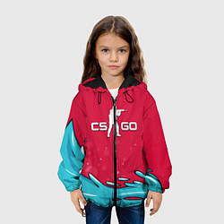 Куртка с капюшоном детская CS:GO Water Elemental, цвет: 3D-черный — фото 2