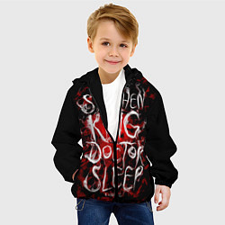 Куртка с капюшоном детская Doctor Sleep, цвет: 3D-черный — фото 2
