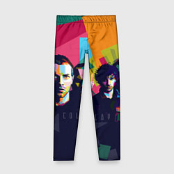 Леггинсы для девочки Coldplay, цвет: 3D-принт