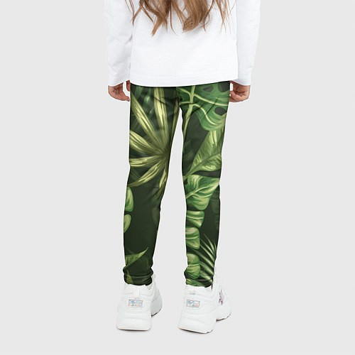 Детские легинсы Доисторический лес / 3D-принт – фото 4