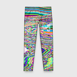 Леггинсы для девочки Optical Glitch, цвет: 3D-принт