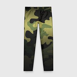 Детские легинсы Camouflage Green