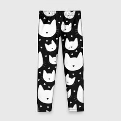 Детские легинсы Love Cats Pattern