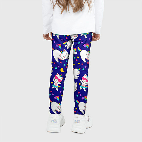 Детские легинсы Кот-Единорог / 3D-принт – фото 4