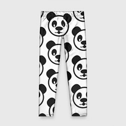 Леггинсы для девочки Panda, цвет: 3D-принт