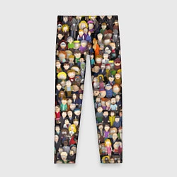 Леггинсы для девочки Персонажи South Park, цвет: 3D-принт
