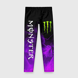 Леггинсы для девочки MONSTER ENERGY, цвет: 3D-принт