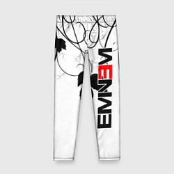 Леггинсы для девочки Eminem, цвет: 3D-принт