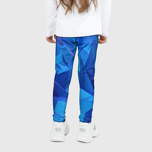 Детские легинсы NEON CRYSTALLS / 3D-принт – фото 4