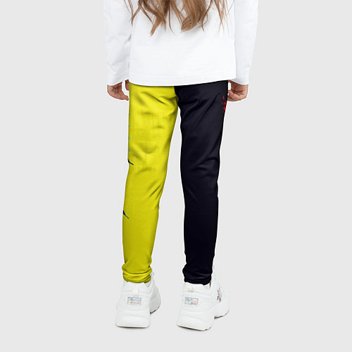 Детские легинсы Cyberpunk 2077 samurai / 3D-принт – фото 4