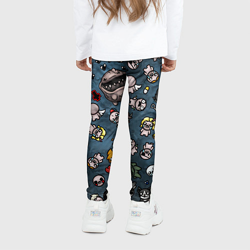 Детские легинсы Узор Исаака / 3D-принт – фото 4