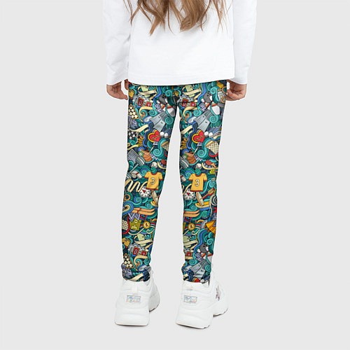 Детские легинсы Sport / 3D-принт – фото 4