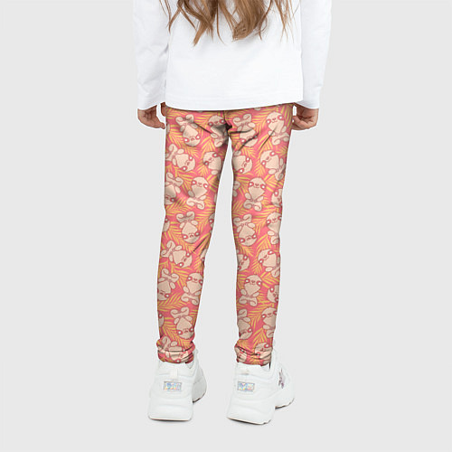 Детские легинсы Забавные Ленивцы / 3D-принт – фото 4