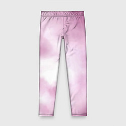 Леггинсы для девочки Tie-dye Pink, цвет: 3D-принт