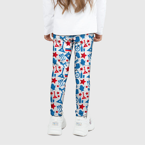 Детские легинсы Русский Символизм / 3D-принт – фото 4