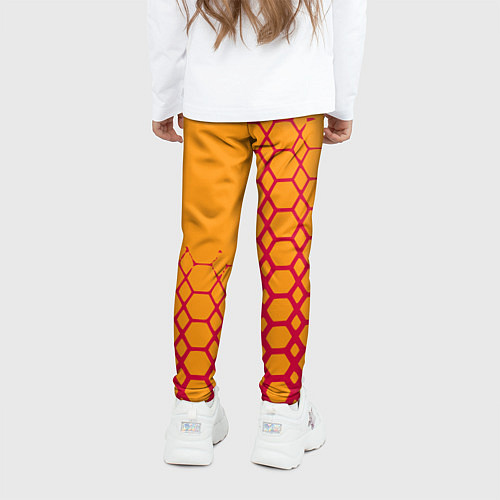 Детские легинсы Рома соты / 3D-принт – фото 4