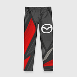 Леггинсы для девочки Mazda sports racing, цвет: 3D-принт