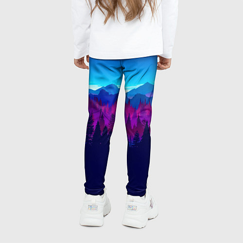 Детские легинсы Firewatch / 3D-принт – фото 4