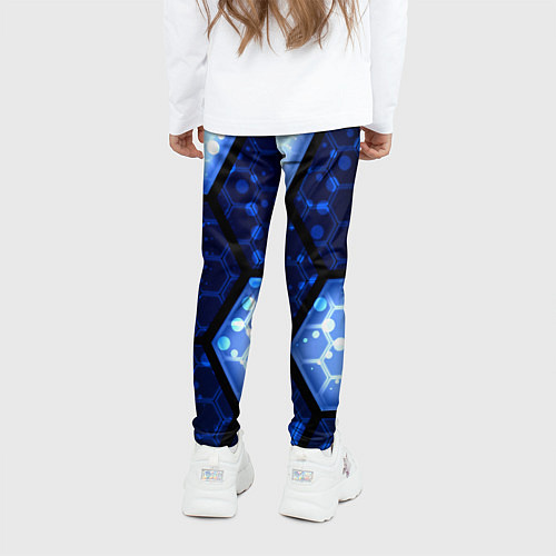 Детские легинсы Магическая броня соты из игры ведьмак / 3D-принт – фото 4