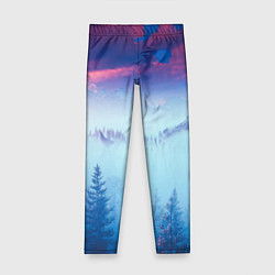 Леггинсы для девочки Horizon landscape, цвет: 3D-принт