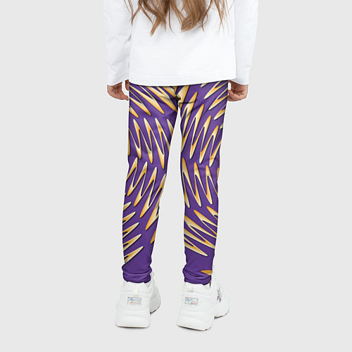 Детские легинсы Зигзаг / 3D-принт – фото 4
