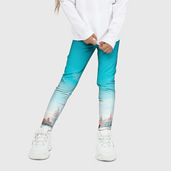 Леггинсы для девочки Нейрокремль, цвет: 3D-принт — фото 2