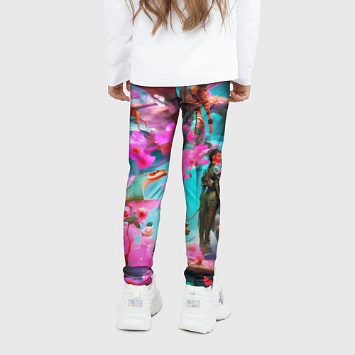 Детские легинсы Фантазия сон / 3D-принт – фото 4