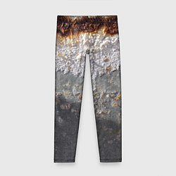 Детские легинсы Коррозия металла гранж текстура