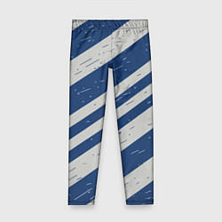 Детские легинсы Сине-белый шик