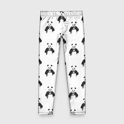 Детские легинсы Panda love - pattern