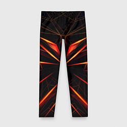 Детские легинсы Оранжевый хрусталь