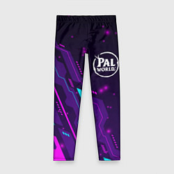 Детские легинсы Palworld neon gaming
