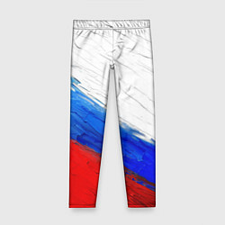 Детские легинсы Триколор красками