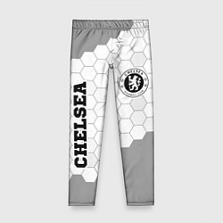 Леггинсы для девочки Chelsea sport на светлом фоне вертикально, цвет: 3D-принт
