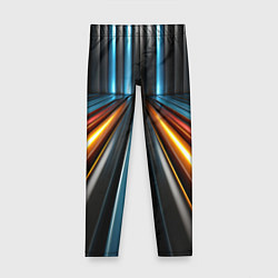 Детские легинсы Неоновый путь из труб