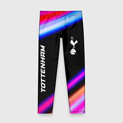 Леггинсы для девочки Tottenham speed game lights, цвет: 3D-принт