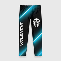 Леггинсы для девочки Valencia неоновые лампы, цвет: 3D-принт