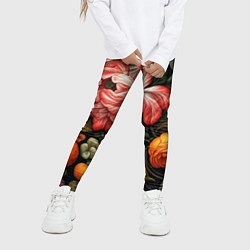 Леггинсы для девочки Набивной рисунок, цвет: 3D-принт — фото 2