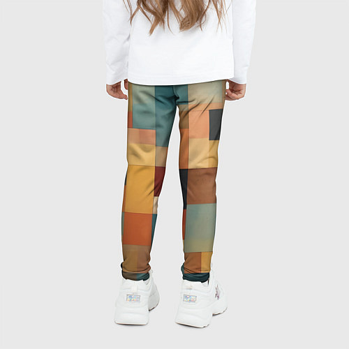 Детские легинсы Inspired by Paul Klee / 3D-принт – фото 4