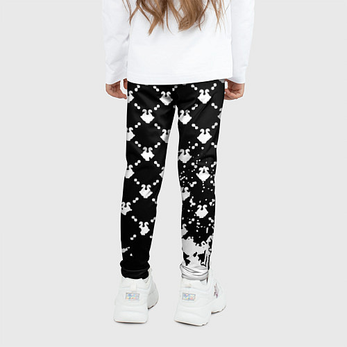 Детские легинсы BMW gussi steel / 3D-принт – фото 4