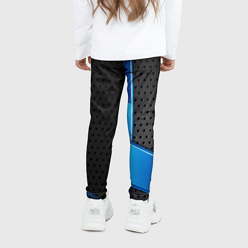 Детские легинсы Volvo metal auto / 3D-принт – фото 4