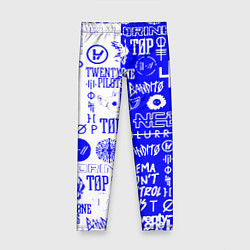 Детские легинсы Twenty one pilots лого