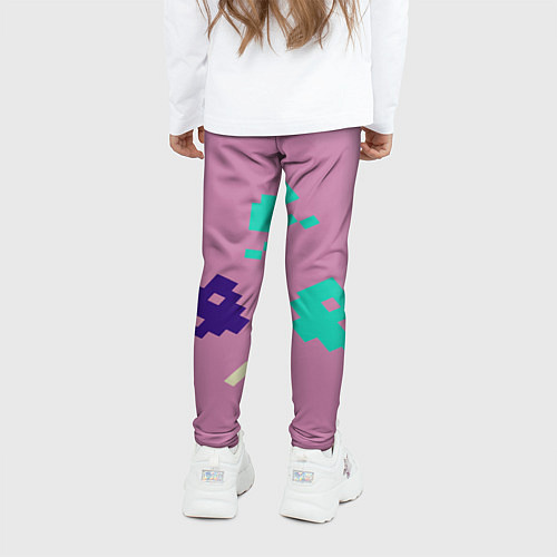 Детские легинсы Пиксели фильтр / 3D-принт – фото 4